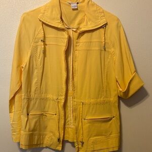 TanJay Yellow Utility Jacket for Women